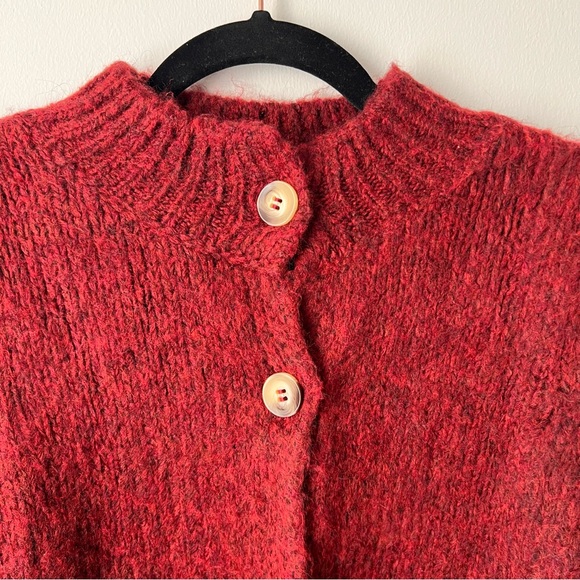 Vero Moda Red Sweater with buttons - Picture 4 of 8